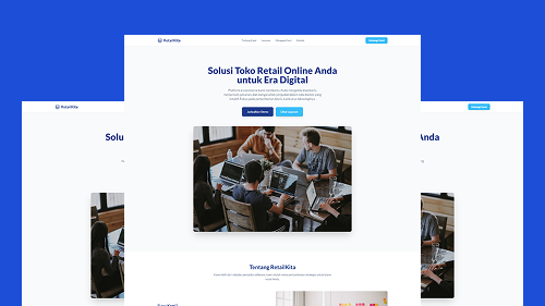 Preview Website Toko Retail Online