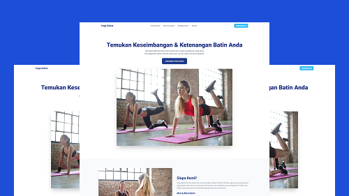 Preview Website Studio Yoga