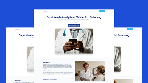 Preview Website Ahli Gizi