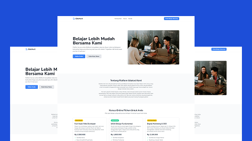 Preview Website Kursus Online