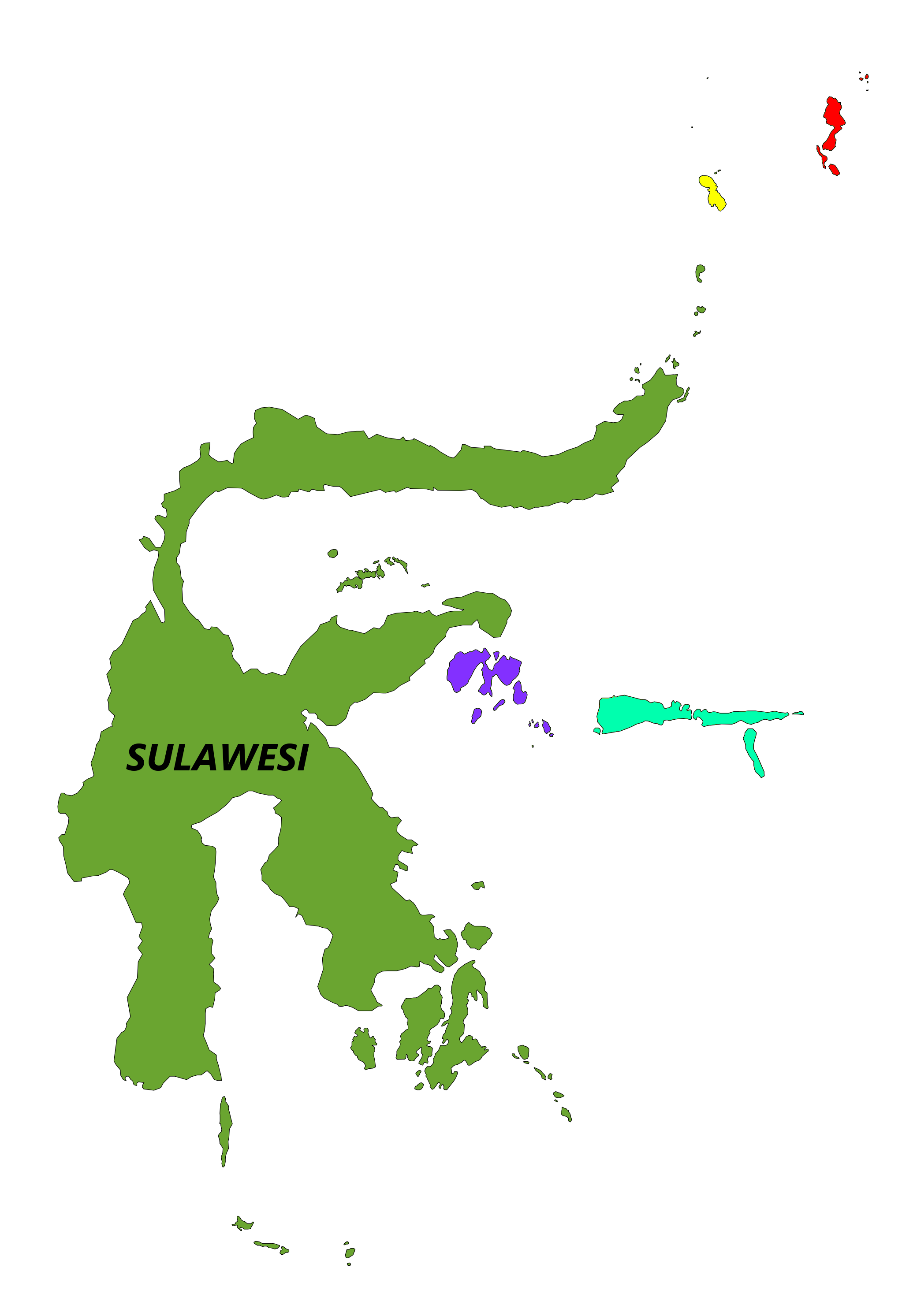 Peta Sulawesi