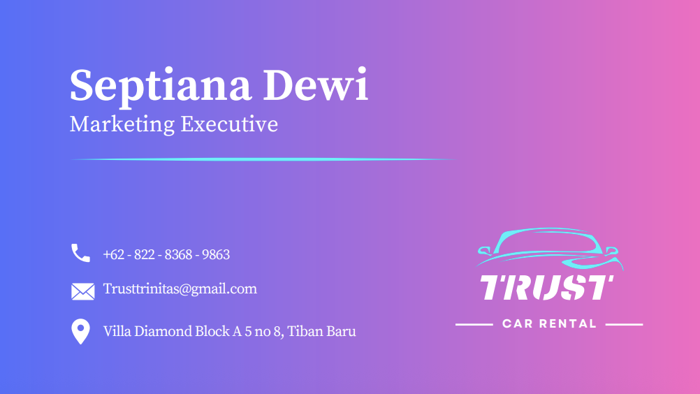 Trust Car Rental Contact 2